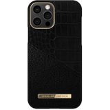 iDeal of Sweden Atelier Backcover voor de iPhone 12 (Pro) - Nightfall Croco