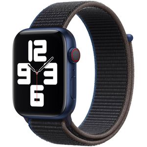 Sport Loop Band voor de Apple Watch Series 1-9 / SE / Ultra (2) - 42/44/45/49 mm - Charcoal