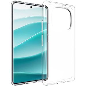 Accezz Clear Backcover voor de Xiaomi Redmi Note 14 Pro (5G) - Transparant