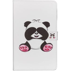 Design Softcase Bookcase voor Samsung Galaxy Tab A 10.1 (2019) - Panda