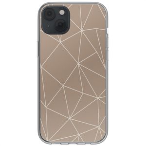 imoshion Design hoesje voor de Apple iPhone 14 - Graphic Lines Beige