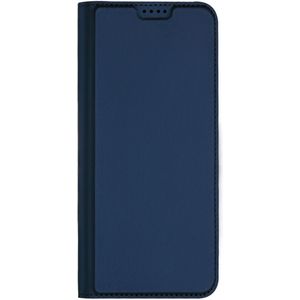 Dux Ducis Slim Softcase Bookcase voor de Samsung Galaxy A14 (5G/4G) - Donkerblauw