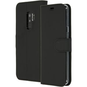 Accezz Wallet Softcase Bookcase voor Samsung Galaxy S9 Plus - Zwart