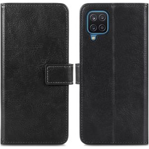 imoshion Luxe Bookcase voor de Samsung Galaxy A12 - Zwart