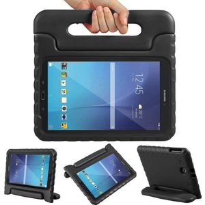 Kidsproof Backcover met handvat voor Samsung Galaxy Tab E 9.6 - Zwart