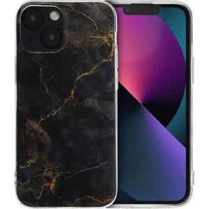 iMoshion Design hoesje voor de iPhone 13 Mini - Black Marble