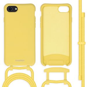 iMoshion Color Backcover met afneembaar koord voor de iPhone SE (2022 / 2020) / 8 / 7 - Geel