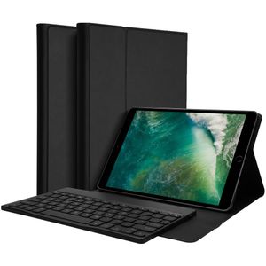 Accezz AZERTY Bluetooth Keyboard Bookcase voor de iPad (2018/2017) / Air (2013) / Air 2 - Zwart