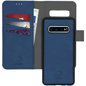 iMoshion Uitneembare 2-in-1 Luxe Bookcase voor de Samsung Galaxy S10 - Donkerblauw