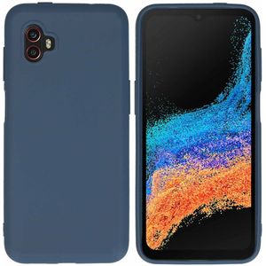 iMoshion Color Backcover voor de Samsung Galaxy Xcover 6 Pro - Donkerblauw