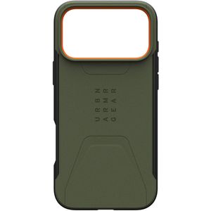 UAG - Civilian - Backcover - Olive Orange - Voor Apple iPhone 17 Pro Max