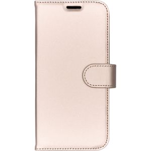 Accezz Wallet Softcase Bookcase voor iPhone Xs Max - Goud
