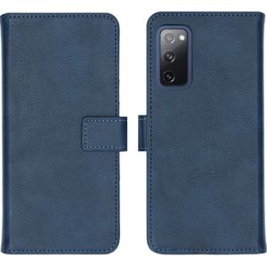 imoshion Luxe Bookcase voor de Samsung Galaxy S20 FE - Donkerblauw