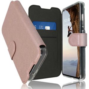 Accezz Xtreme Wallet Bookcase voor de Samsung Galaxy S23 Plus - Rosé Goud