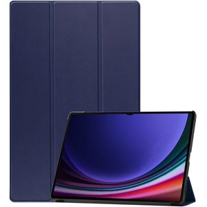 iMoshion Trifold Bookcase voor de Samsung Galaxy Tab S9 Ultra 14.6 inch - Donkerblauw