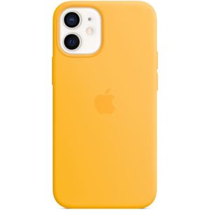 Apple Silicone Backcover MagSafe voor de iPhone 12 Mini - Sunflower