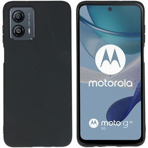 iMoshion Color Backcover voor de Motorola Moto G53 - Zwart