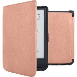 iMoshion Slim Soft Case Sleepcover voor de Pocketbook Touch Lux 5 / HD 3 / Basic Lux 4 / Vivlio Lux 5 - Rosé Goud