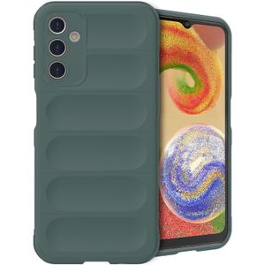 iMoshion EasyGrip Backcover voor de Samsung Galaxy A14 (5G/4G) - Donkergroen