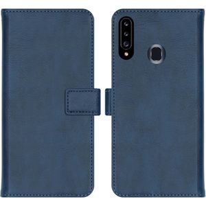 iMoshion Luxe Bookcase voor de Samsung Galaxy A20s - Donkerblauw