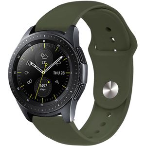 imoshion Siliconen Sport bandje - Universeel 20 mm aansluiting - Olijfgroen