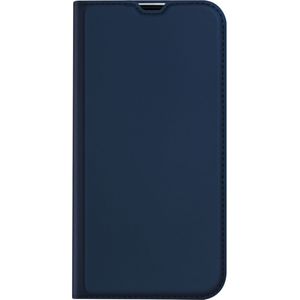 Dux Ducis Slim Softcase Bookcase voor de iPhone 14 Pro Max - Donkerblauw