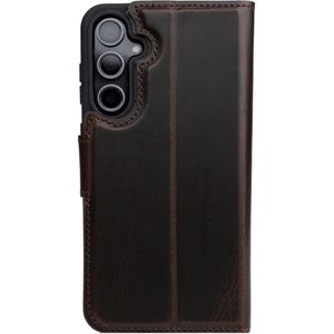 Wachikopa Multi Wallet Bookcase voor de Samsung Galaxy S24 - Dark Brown