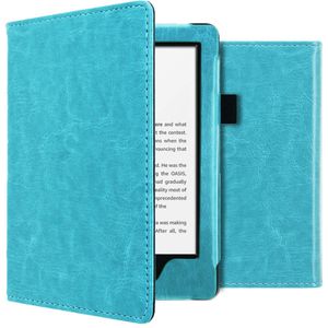 iMoshion Vegan Leather Bookcase voor de Amazon Kindle 10 - Lichtblauw