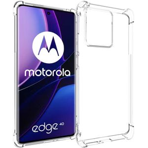 iMoshion Shockproof Case voor de Motorola Edge 40 - Transparant