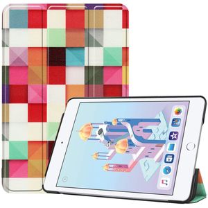 iMoshion Design Trifold Bookcase voor de iPad Mini 5 (2019) / Mini 4 (2015) - Kleurtjes