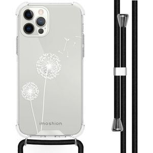 imoshion Design hoesje met koord voor de iPhone 12 (Pro) - Paardenbloem - Wit