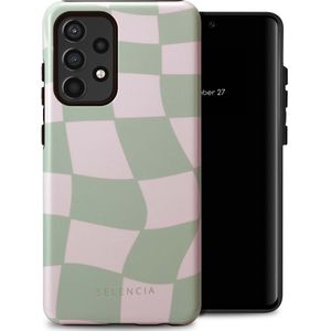 Selencia Vivid Tough Backcover voor de Samsung Galaxy A52(s) (5G/4G) - Groovy Sage Green