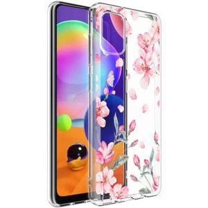 iMoshion Design hoesje voor de Samsung Galaxy A31 - Bloem - Roze