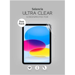 Selencia Duo Pack Ultra Clear Screenprotector voor de iPad 10 (2022) 10.9 inch