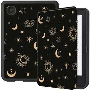 iMoshion Design Slim Soft Case Sleepcover voor de Kobo Clara 2E / Tolino Shine 4 - Stars Sky