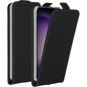 Accezz Flipcase voor de Samsung Galaxy S24 - Zwart