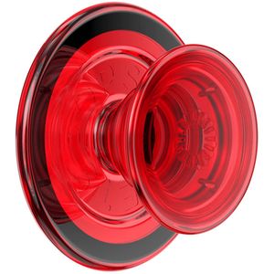 PopSockets PopGrip MagSafe Round - Translucent Danger Red