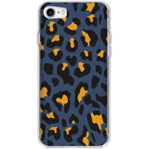 Design Backcover voor iPhone SE (2022 / 2020) / 8 / 7 - Blue Panther