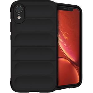 iMoshion EasyGrip Backcover voor de iPhone Xr - Zwart