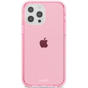 Holdit Seethru Case voor de Apple iPhone 13 Pro - Bright Pink