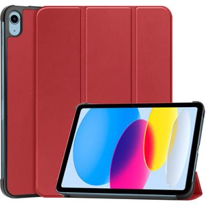iMoshion Trifold Bookcase voor de iPad 10 (2022) 10.9 inch - Rood