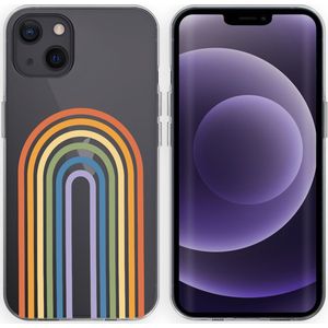 iMoshion Design hoesje voor de iPhone 13 - Rainbow