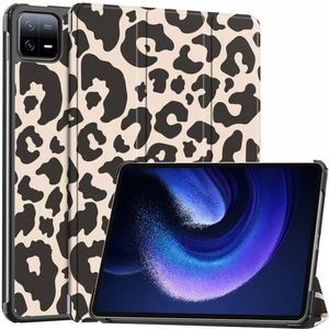 imoshion Design Trifold Bookcase voor de Xiaomi Pad 6 / 6 Pro - Leopard