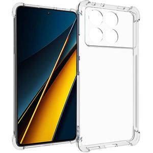 iMoshion Shockproof Case voor de Xiaomi Poco X6 Pro - Transparant