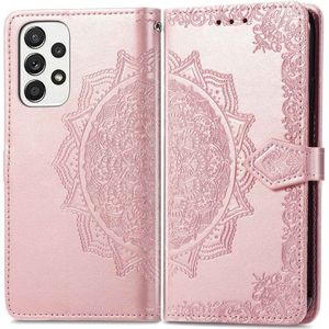 iMoshion Mandala Bookcase voor de Samsung Galaxy A33 - Rosé Goud