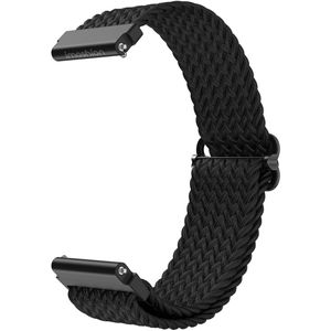 imoshion Nylon geweven bandje - Universeel 20 mm aansluiting - Zwart