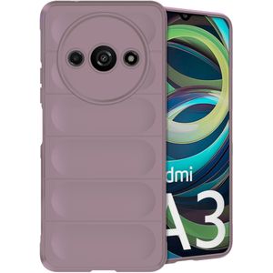 iMoshion EasyGrip Backcover voor de Xiaomi Redmi A3 - Paars