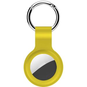 iMoshion Liquid Silicone Keychain Case voor de Apple AirTag - Geel