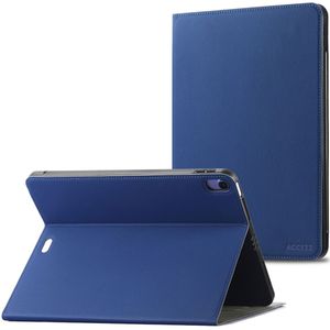 Accezz Classic Tablet Case voor de iPad Air 11 inch (2024) M2 / Air 5 (2022) / Air 4 (2020) - Donkerblauw