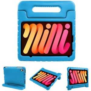 iMoshion Kidsproof Backcover met handvat voor de iPad Mini 6 (2021) - Blauw